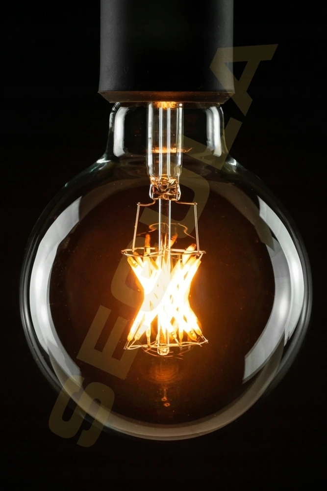 Segula Segula LED Globe 95 skaidrus E27 5W 400Lm 2200K dimmbar