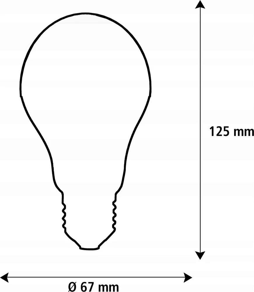 Segula Segula LED Glühlampe A67 Spiegelkopf E27 6,5W 2700K dimmbar