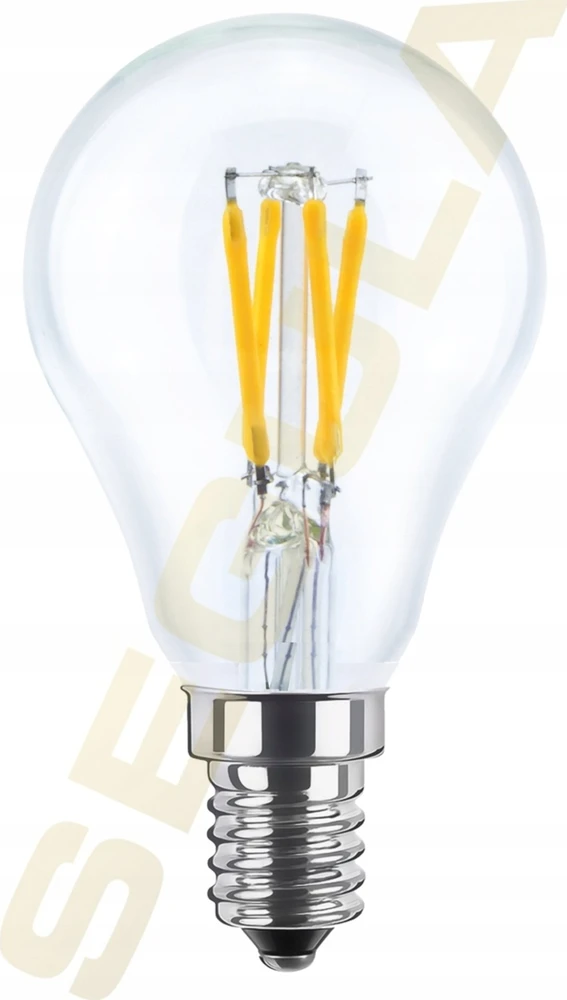 Segula Segula LED Tropfenlampe skaidrus E14 3W 2200K dimmbar