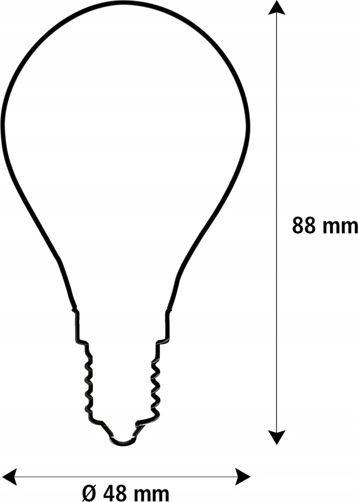 Segula Segula LED Tropfenlampe skaidrus E14 3W 2200K dimmbar