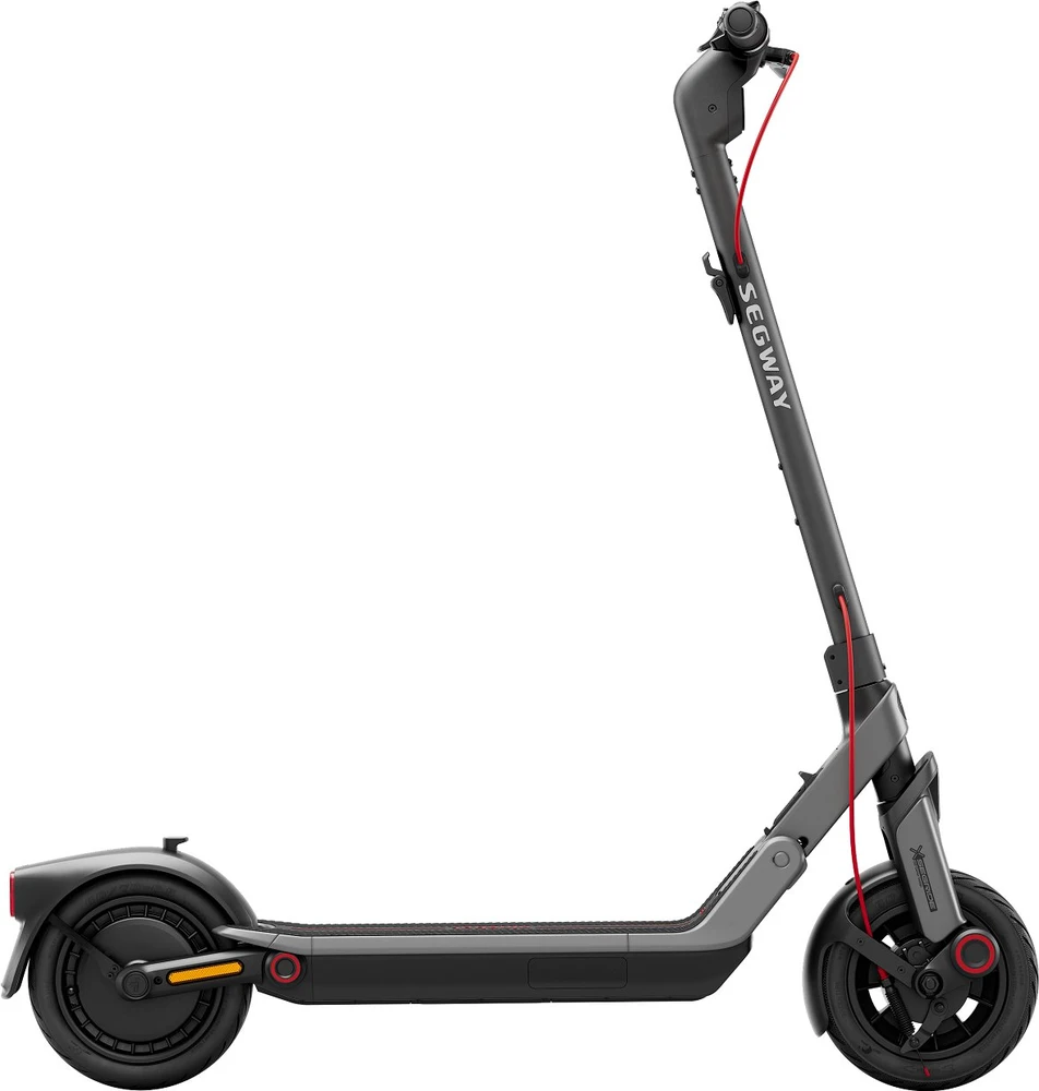 Segway-Ninebot elektrinis paspirtukas, 55 km nuotolis, 10 colių ratai, dviguba pakaba, E3 Pro D
