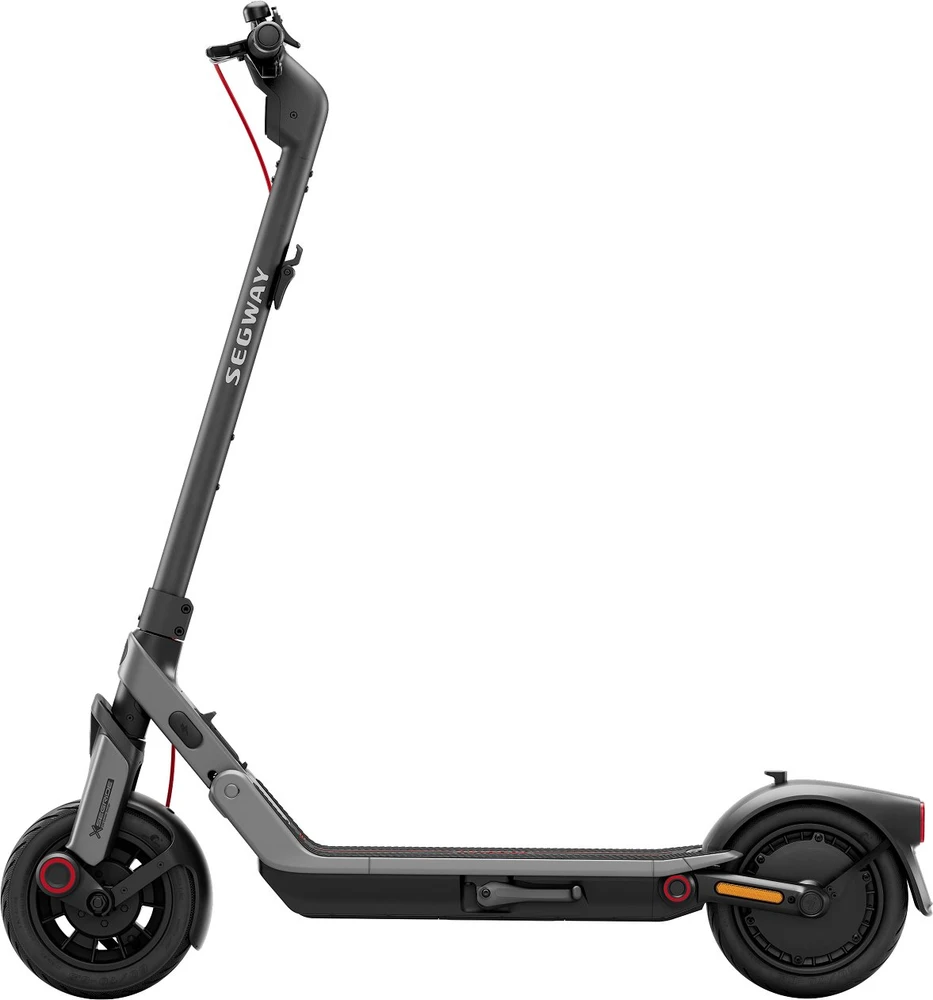 Segway-Ninebot elektrinis paspirtukas, 55 km nuotolis, 10 colių ratai, dviguba pakaba, E3 Pro D