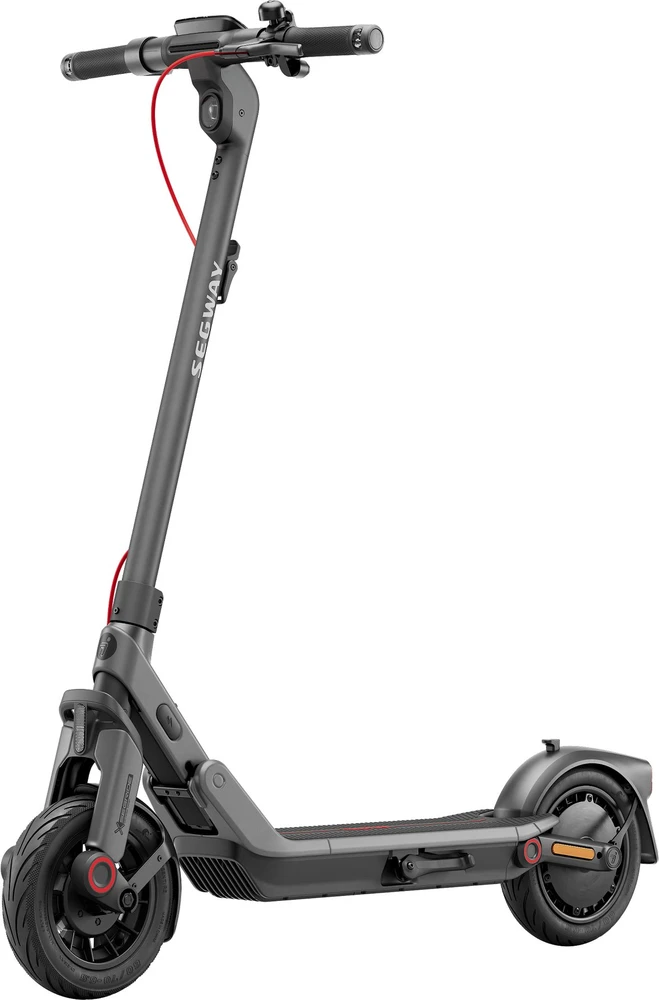 Segway-Ninebot elektrinis paspirtukas, 55 km nuotolis, 10 colių ratai, dviguba pakaba, E3 Pro D