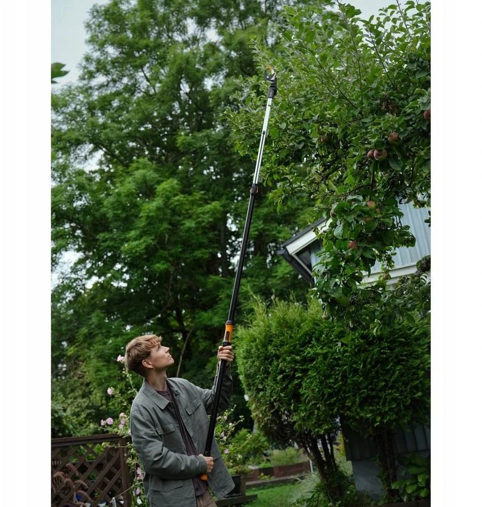 FISKARS X-SERIES DUALACTION ŽIRAFA UPX96 UNIVERSALUS SODO SEKATORIUS SU KOTU