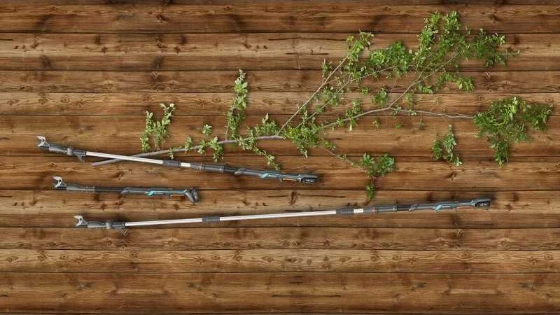 Gardena Akumuliatorinės teleskopinės genėjimo žirklės HighCut 250/18V P4A solo