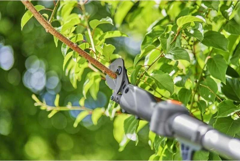 Gardena Akumuliatorinės teleskopinės genėjimo žirklės HighCut 250/18V P4A solo