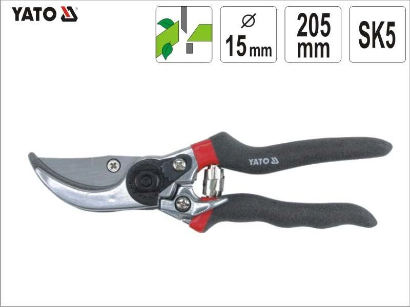 YATO UNIVERSAL žirklinis genėjimas 205 mm 8800