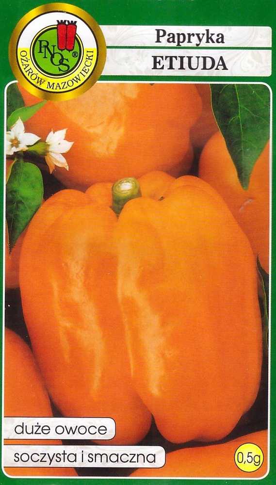 Etiuda Pepper PNOS Vegetable Seeds, 0.5g Pack