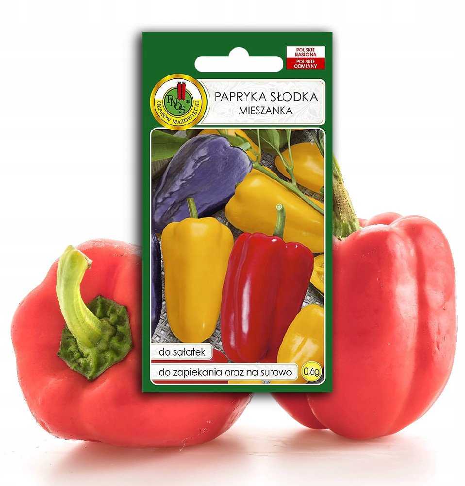 Sweet Pepper PNOS Seeds Mix, 0.6g Package