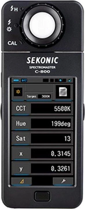 Žiūronai Sekonic C-800 SpectroMaster šviesos matuoklis