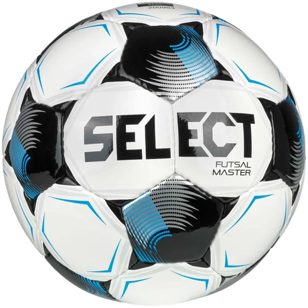 Futbolo kamuolys Select Futsal Master FIFA Basic balta ir-juoda-mėlyna 200953 310019