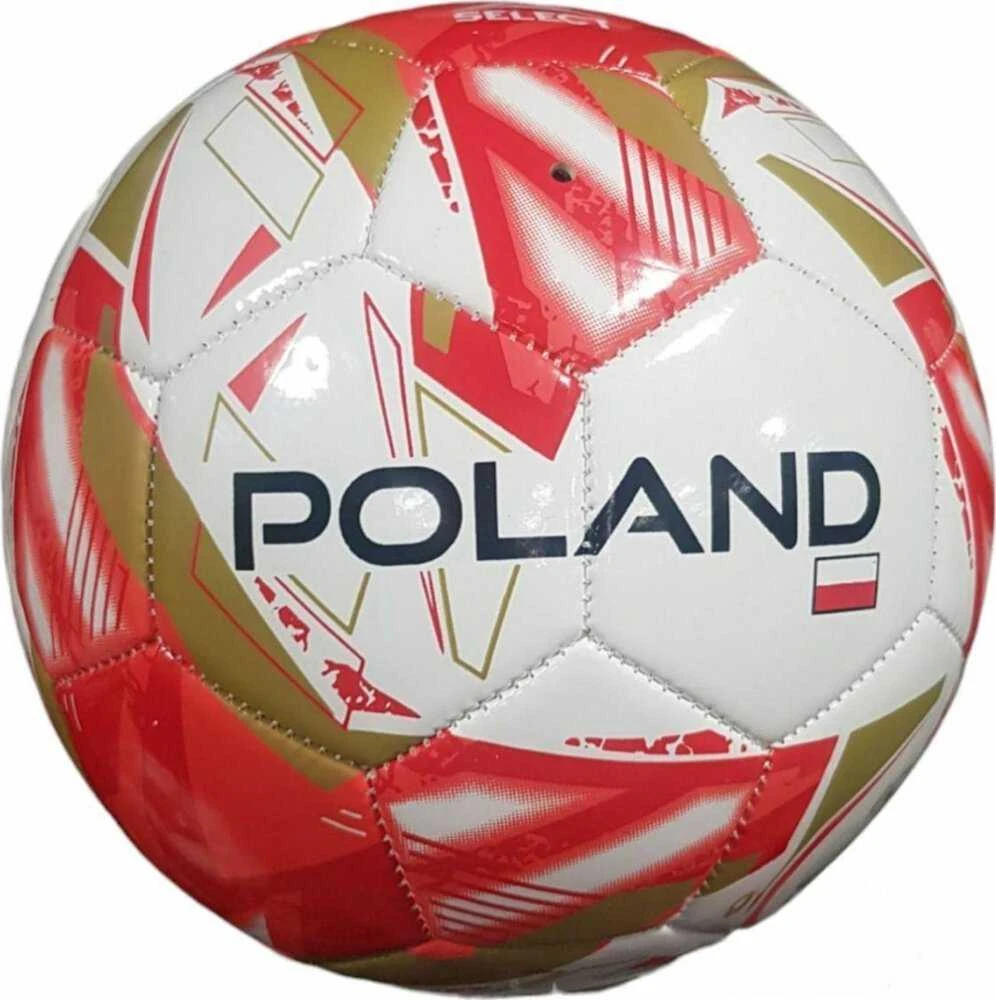 Select Futbolo kamuolys Polska balta ir-raudona-auksinė 18312 5