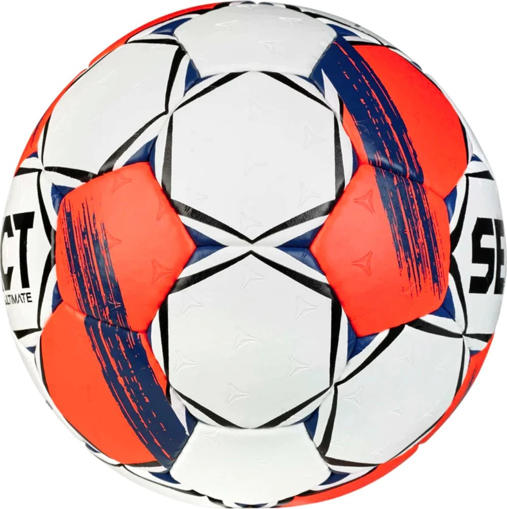 Kamuolys ręczna Select Ultimate European League 3 v25 EHF balta ir-oranžinė-tamsiai mėlyna 13520 (3)