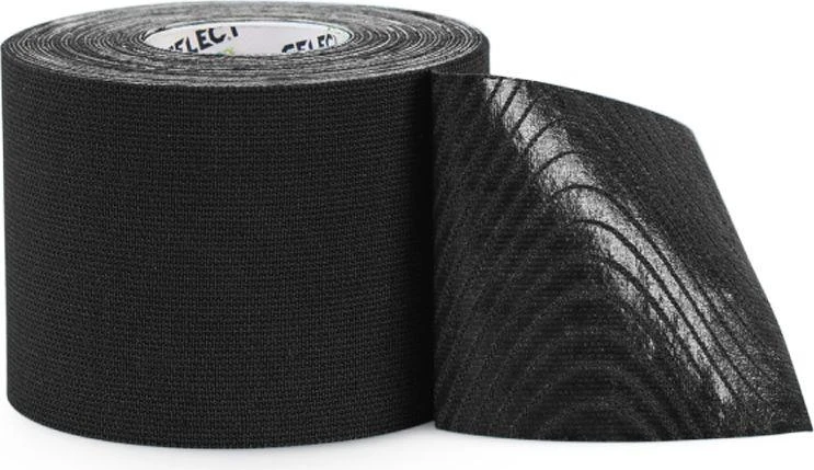 Adidas Kineziologinis Teipas Select K-Tape, Juodas 5 cm X 5 m