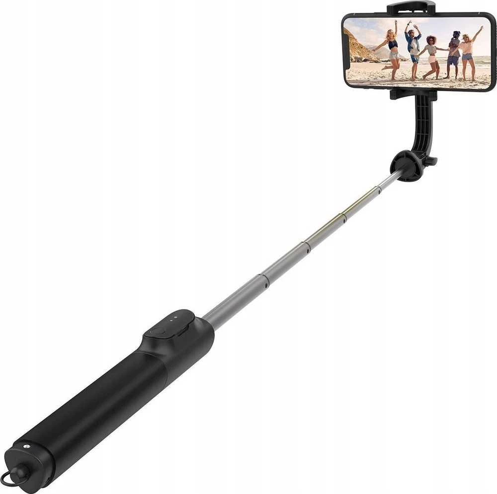 Fixed Fiksuotas | „Selfie“ lazda su trikoju ir belaidžiu paleidikliu | Snap XL | Bluetooth | Juodas | 113 cm | Aliuminio lydinys | 280 g