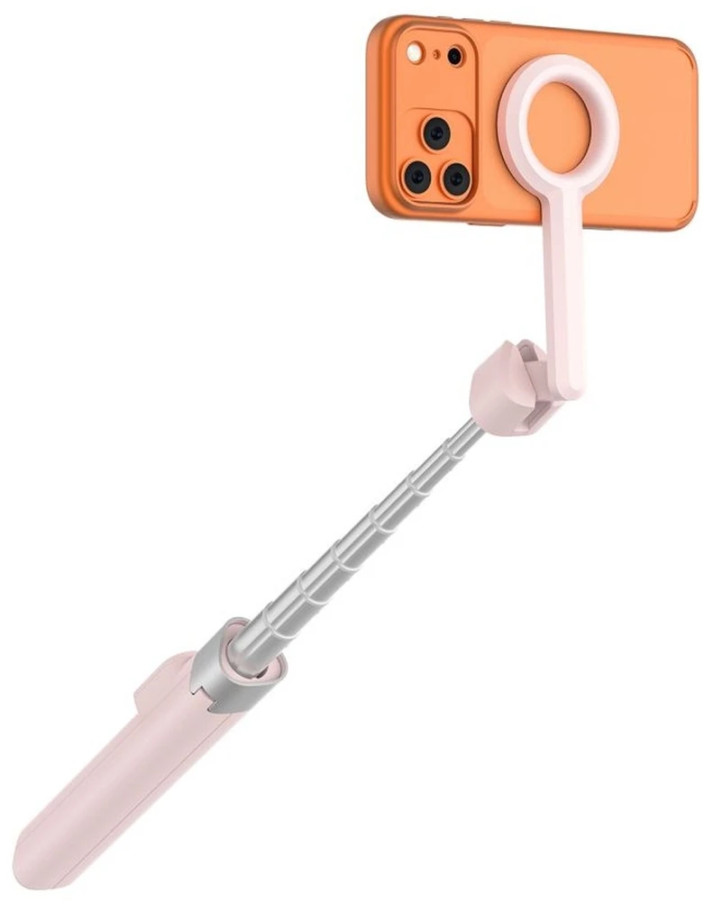 TECH-PROTECT L10S MAGSAFE BLUETOOTH ASMENUKIŲ LAZDOS TRIKOJIS ROŽINIS/PILKAS