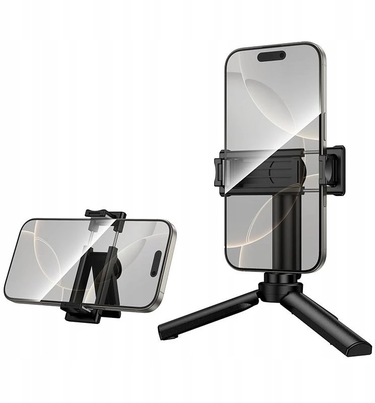 Selfie stick tripod Hoco K100 juodas
