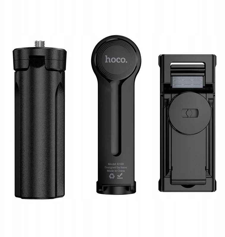 Selfie stick tripod Hoco K100 juodas