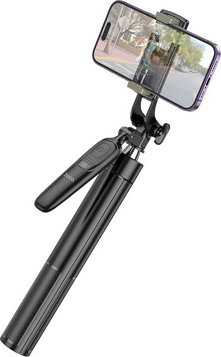 Asmenukių lazda HOCO K19 (Selfie Stick) / trikojis, 157cm, BT