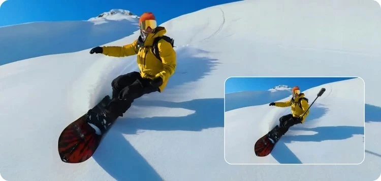 „Insta360“ nematoma asmenukių lazda, 85 cm