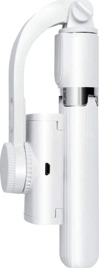 OEM asmenukių lazda su belaidžiu nuotolinio valdymo pultu ir trikoju bei stabilizatoriumi GIMBAL SSTR-L08 baltas