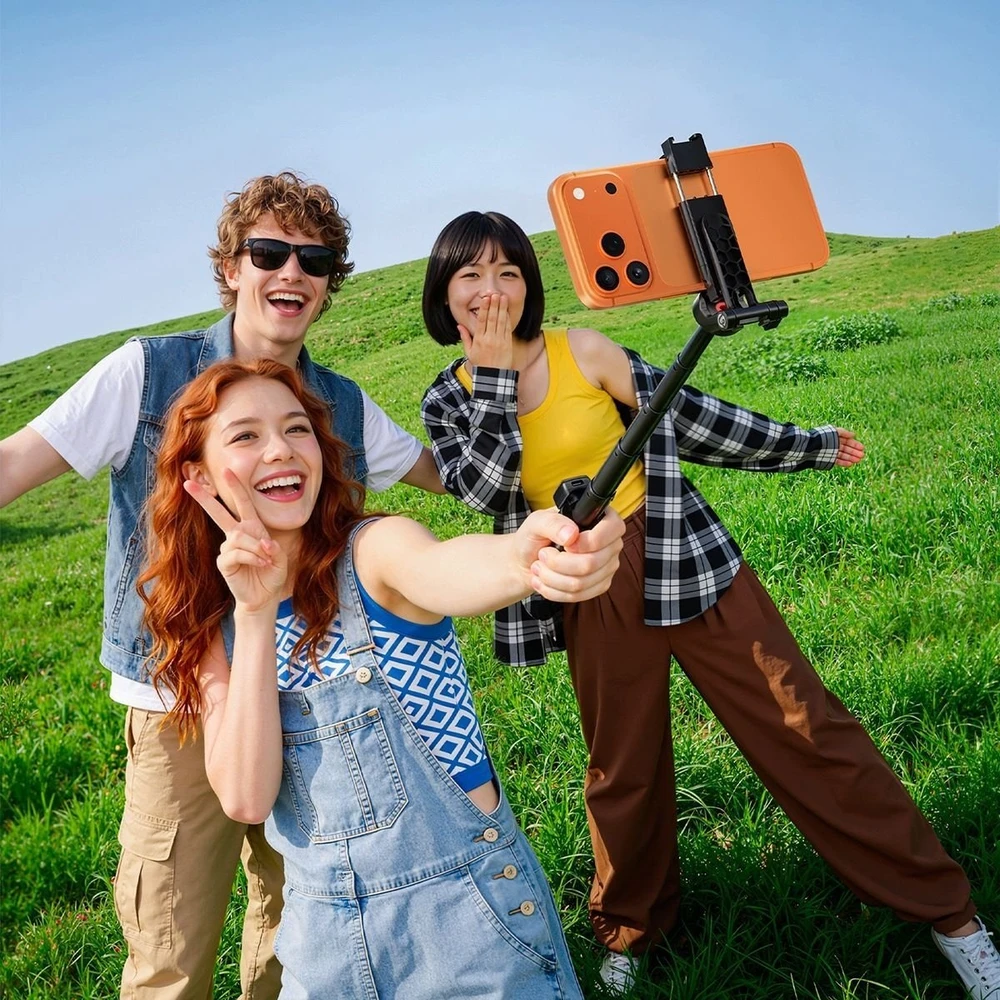 Selfie stick Ulanzi Mini Selfie Stick Statyvas Trikojis + Pilot Bluetooth Telefonui Jj21 / Sku: T184 (SB11994)