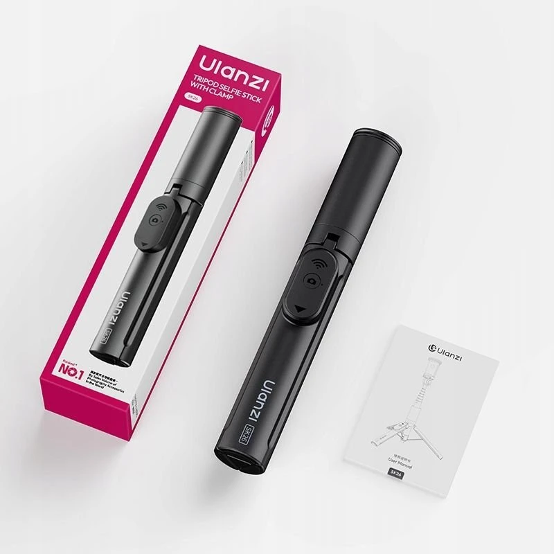 Asmenukių lazda Ulanzi Trikojis asmenukių lazda 103 cm 2in1 + Nuotolinio valdymo pultas 10 m telefono laikiklis Ulanzi / Sk26 / SKU: S015