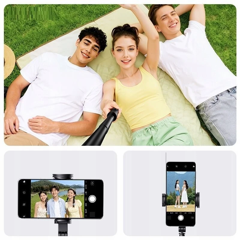 Asmenukių lazda Ulanzi Trikojis asmenukių lazda 103 cm 2in1 + Nuotolinio valdymo pultas 10 m telefono laikiklis Ulanzi / Sk26 / SKU: S015