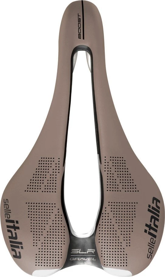 Selle Italia balnas SELLE ITALIA SLR BOOST GRAVEL TI316, Superflow S (id atitinka - S3), TI 316 Rail, Fibra-Tek, Light Gel, 204g, ruda (NAUJA)