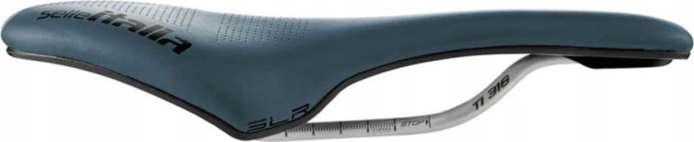 Selle Italia balnas SELLE ITALIA SLR BOOST GRAVEL TI316, Superflow L (id atitinka - L3), TI 316 Rail, Fibra-Tek, Light Gel, 209g, mėlyna (NAUJA)