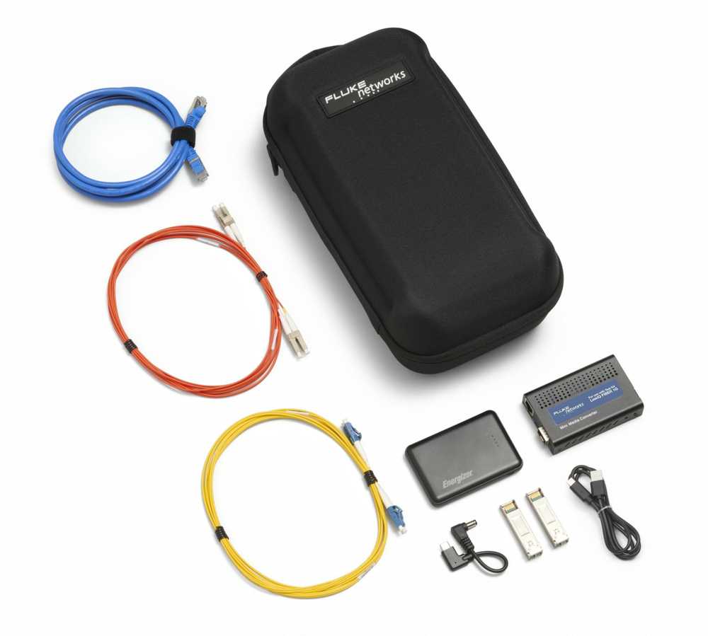 Selle Italia Fluke Networks FMC-1G, LINKIQ FIBER KIT, 1G