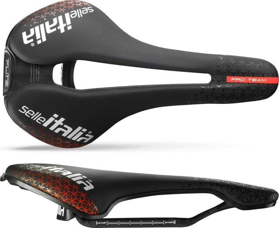 Selle Italia balnas SELLE ITALIA FLITE Boost PRO TEAM rinkinys Carbonio Superflow L3, anglies bėgis ⌀7x9mm + 10mm, Fiber-Tek, 170g, juodas (NAUJAS)
