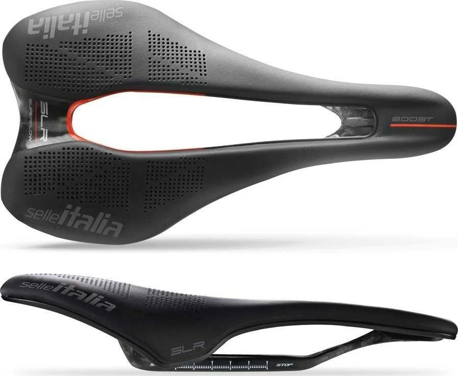 Selle Italia PARDUODAME ITALIA SLR BOOST KIT CARBONIO SUPERFLOW S (id rungtynės S3), Carbon Rail + 10mm, Fibra- Tek, 122g (NAUJAS)