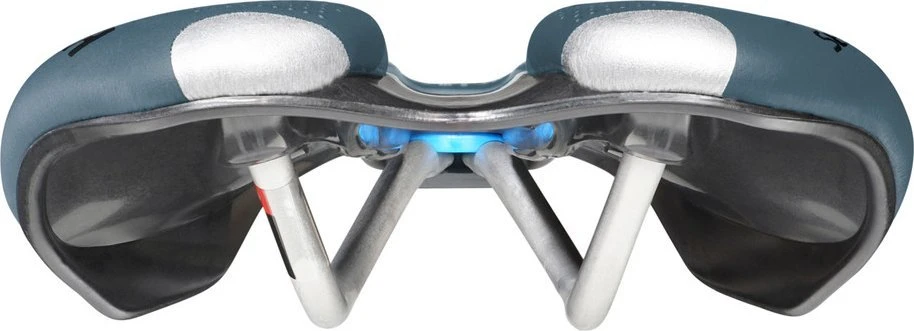 Selle Italia SELLE ITALIA FLITE BOOST GRAVEL TI316 balnelis, „Superflow L“ (sutampa su L3), TI 316 bėgelis, „Fibra-Tek“, lengvas gelis, 232 g, mėlynas