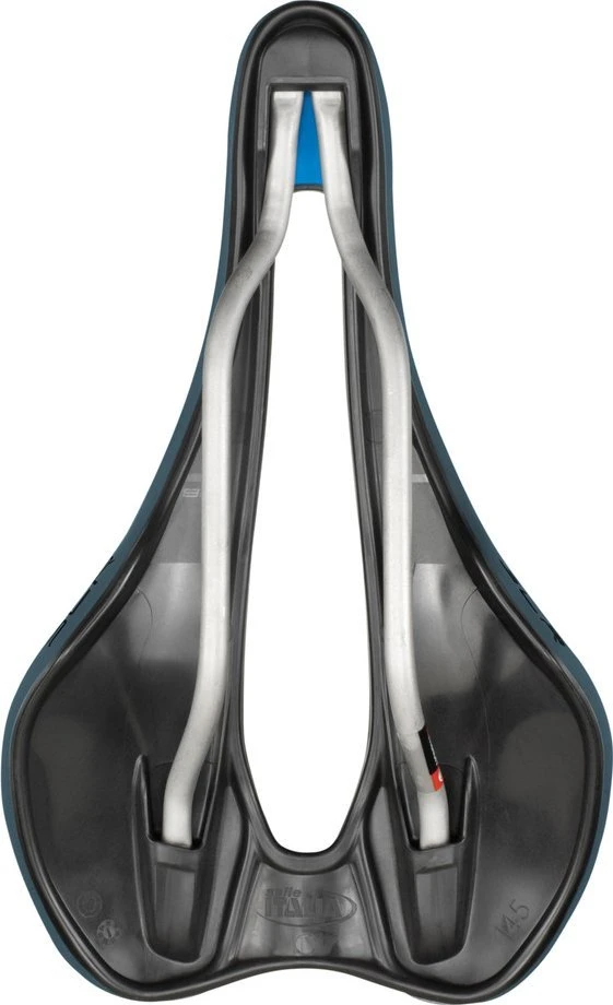 Selle Italia SELLE ITALIA FLITE BOOST GRAVEL TI316 balnelis, „Superflow L“ (sutampa su L3), TI 316 bėgelis, „Fibra-Tek“, lengvas gelis, 232 g, mėlynas