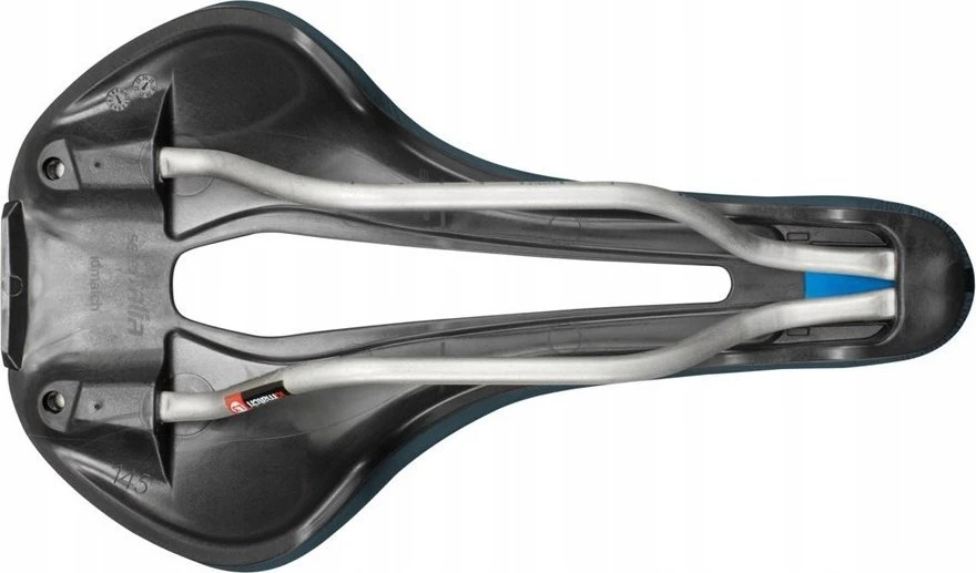 Selle Italia SELLE ITALIA FLITE BOOST GRAVEL TI316 balnelis, „Superflow L“ (sutampa su L3), TI 316 bėgelis, „Fibra-Tek“, lengvas gelis, 232 g, mėlynas