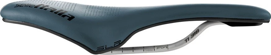 Selle Italia SELLE ITALIA FLITE BOOST GRAVEL TI316 balnelis, „Superflow S“ (sutampa su S3), TI 316 bėgelis, „Fibra-Tek“, lengvas gelis, 228 g, mėlynas