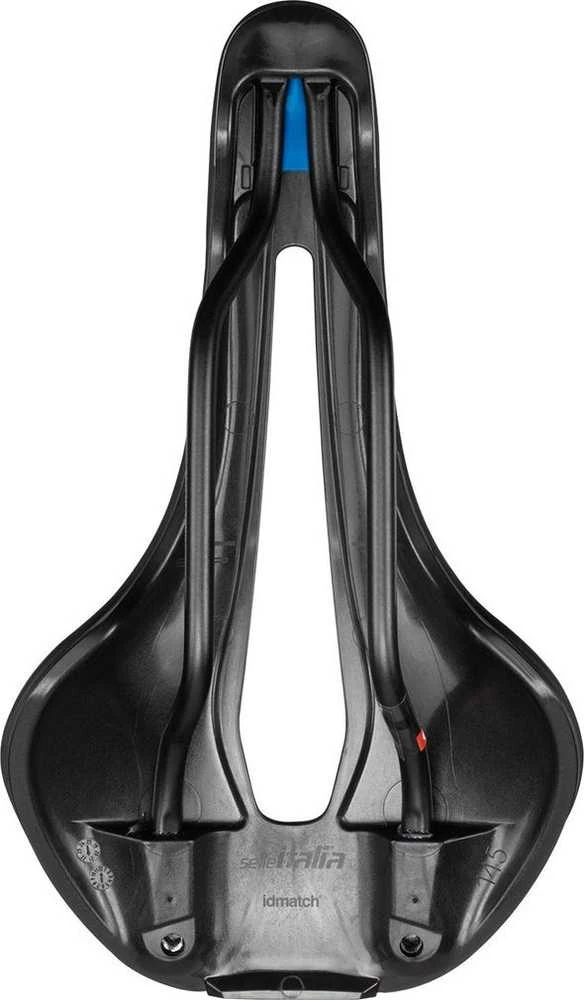 Selle Italia balnas PARDUODA ITALIA FLITE BOOST SUPERFLOW TM L (id atitinka - L3) Mangane Tube 7, soft-tek, juoda (NAUJA)