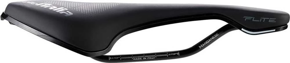 Selle Italia balnas PARDUODA ITALIA FLITE BOOST SUPERFLOW TM L (id atitinka - L3) Mangane Tube 7, soft-tek, juoda (NAUJA)