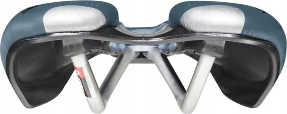 Selle Italia SELLE ITALIA SLR BOOST GRAVEL TI316 balnelis, „Superflow S“ (id atitikmuo - S3), TI 316 bėgelis, „Fibra-Tek“, lengvas gelis, 204 g, mėlynas