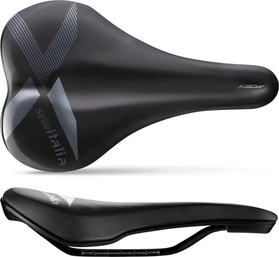 Selle Italia balnas SELLE ITALIA X-Bow L1, FeC lydinio bėgis ⌀7mm, Soft-Tek, 320g, juodas (NAUJAS)
