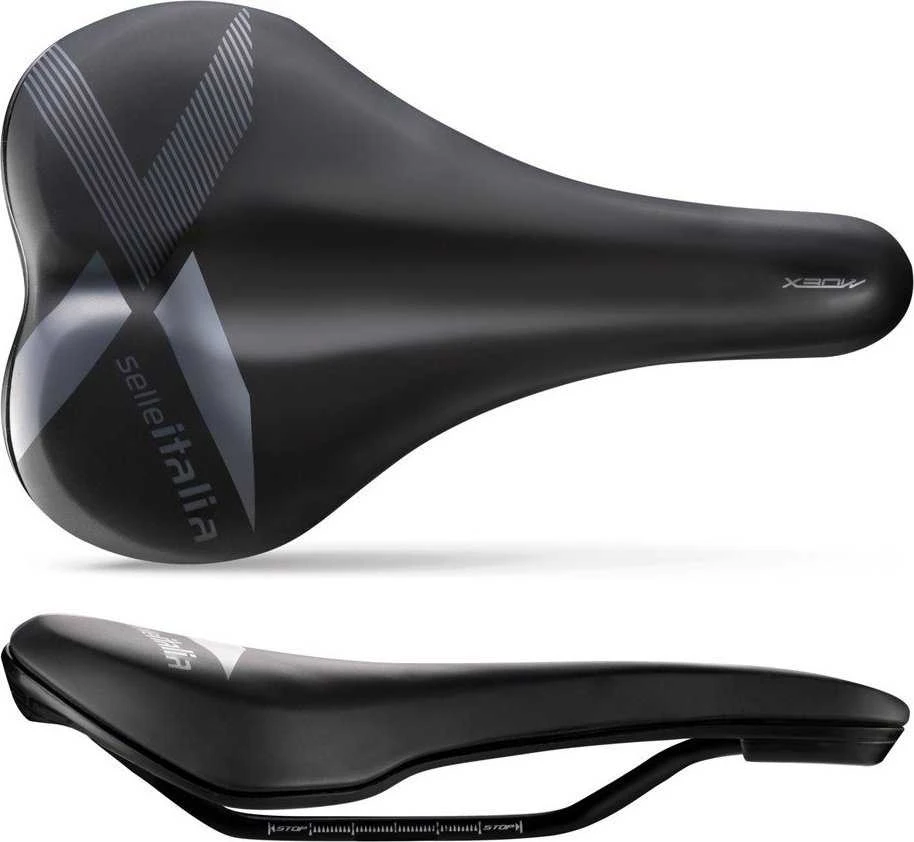 Selle Italia balnas SELLE ITALIA X-Bow S1, FeC lydinio bėgis ⌀7mm, Soft-Tek, 310g, juodas (NAUJAS)