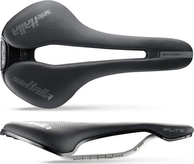 Selle Italia balnas SELLE ITALIA FLITE BOOST SUPERFLOW S (id atitikimas -  S3) TI 316 Tube 7, fiber-tek, juodas (NAUJAS) | Varle.lt
