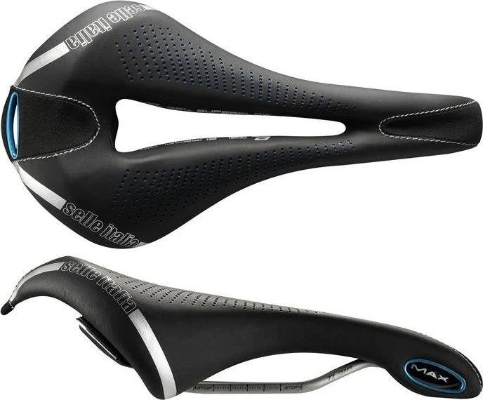 Selle Italia balnas PARDUODA ITALIA MAX FLITE E-BIKE GEL SUPERFLOW L (id atitinka - L3) TI 316 Tube 7, fiber-tek - Mokka, 320g juodai mėlyna (NAUJA)