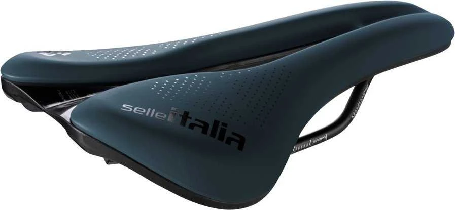 Selle Italia Balnas SELLE ITALIA NOVUS BOOST EVO GRAVEL TM, Superflow L (id match - L3), Manganese Rail, Soft-Tek, 242g, Mėlynas