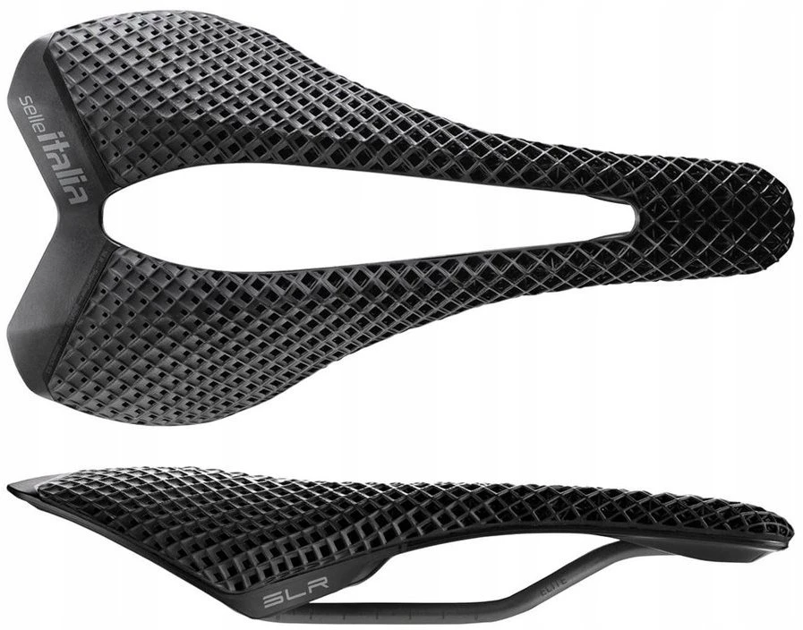 Selle Italia SELLE ITALIA SLR 3D ELITE S3 balnelis, didelio stiprumo plieniniai bėgiai, svoris 172 g