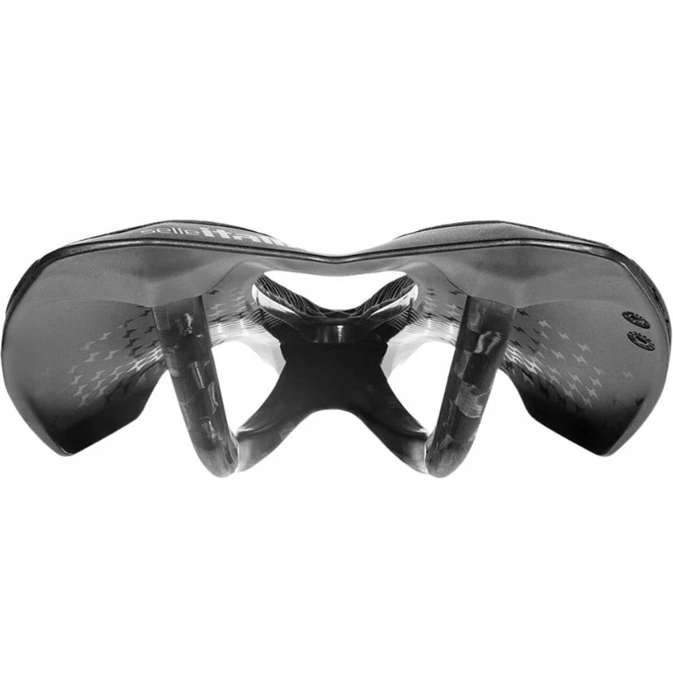 Selle Italia balnelis: SELLE ITALIA SLR 3D CARBON S3, anglies pluošto bėgiai, svoris 137 g