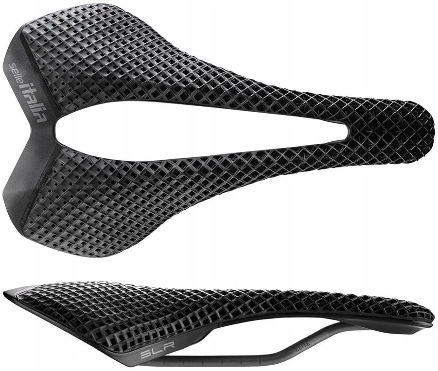 Selle Italia SELLE ITALIA SLR 3D ELITE L3 balnelis, didelio stiprumo plieniniai bėgiai, svoris 178 g