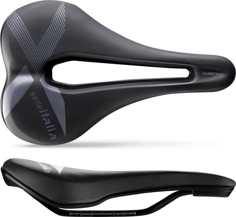 Selle Italia Siodło SELLE ITALIA X-BOW SUPERFLOW L (id atitinka L3), FeC lydinio bėgis, Soft-Tek, 354g (NAUJAS)