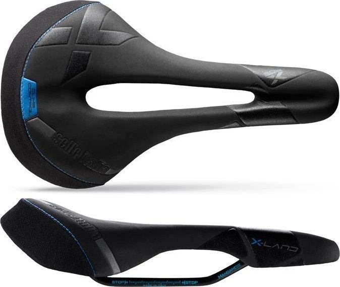 Selle Italia balnas SELLE ITALIA X-LAND E-BIKE TM SUPERFLOW L (idas atitikimas - L3) Mangane Tube 7, fibra-tek- Mokka, 275g juodai mėlyna (NAUJA)